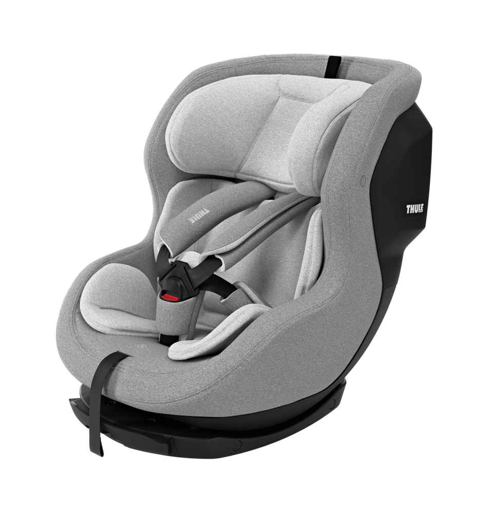 THULE SET Autósülés Elm (61-105 cm) Világosszürke + Alap Base Alfi termék 2. képe