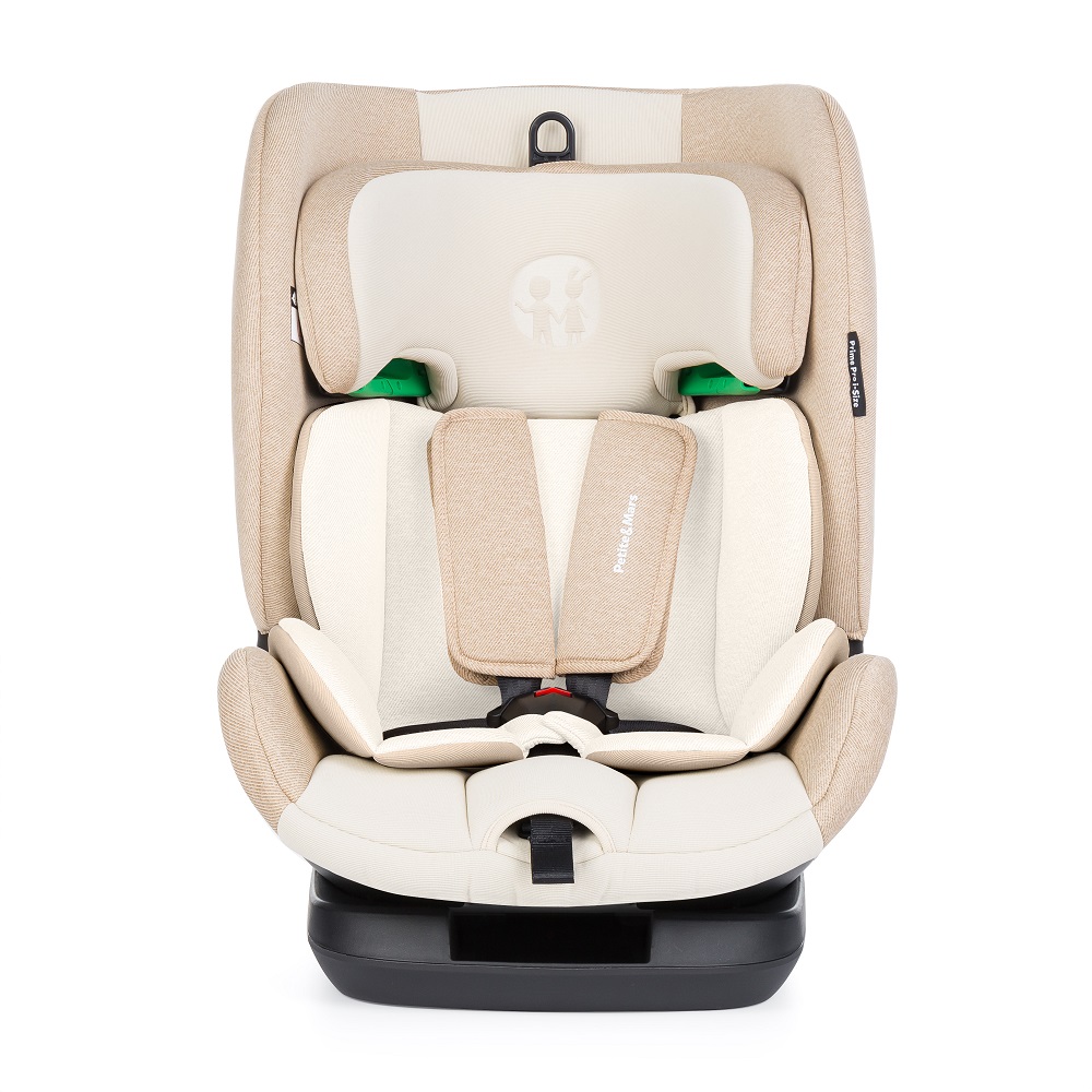 PETITE&MARS Autósülés Prime Pro i-Size Karamell Barna 76-150 cm (9-36 kg) termék 2. képe