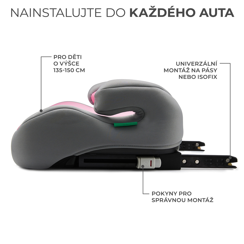 KINDERKRAFT i-Boost Pink ülésmagasító termék 2. képe