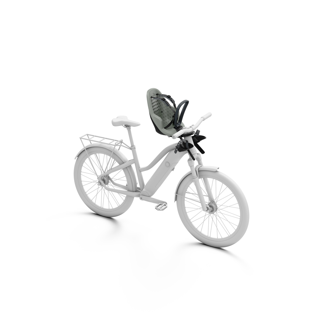 THULE Yepp 2 Mini Front Mount Agave kerékpárülés termék 2. képe