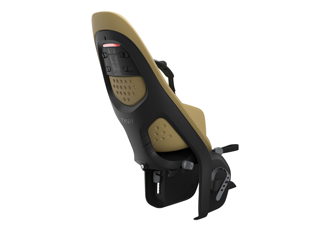 THULE Yepp 2 Maxi Rack Mount Fennel Tan kerékpáros gyerekülés termék 2. képe