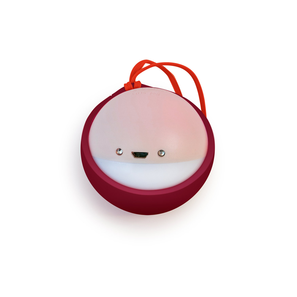 PABOBO Éjjeli fény elalváshoz Nomade Little Moon Red termék 2. képe