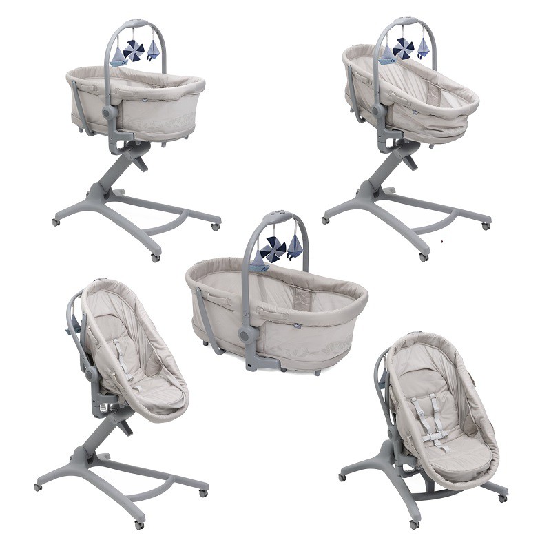 CHICCO Kiságy/pihenőszék/etetőszék Chicco Baby Hug Pro - Beige Latte termék 2. képe