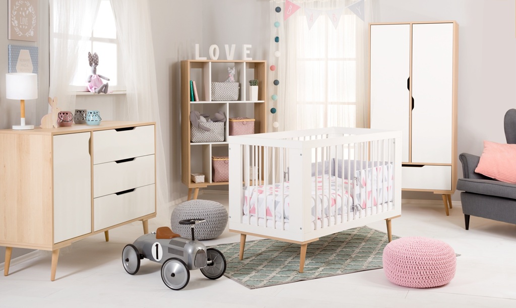 KLUPS Gyerekágy Sofie 120x60 cm fehér termék 2. képe