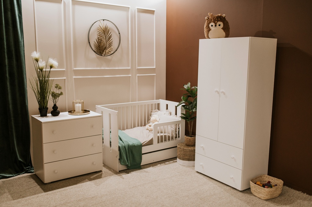 KLUPS Gyerekágy Paula 120x60 cm fehér termék 2. képe