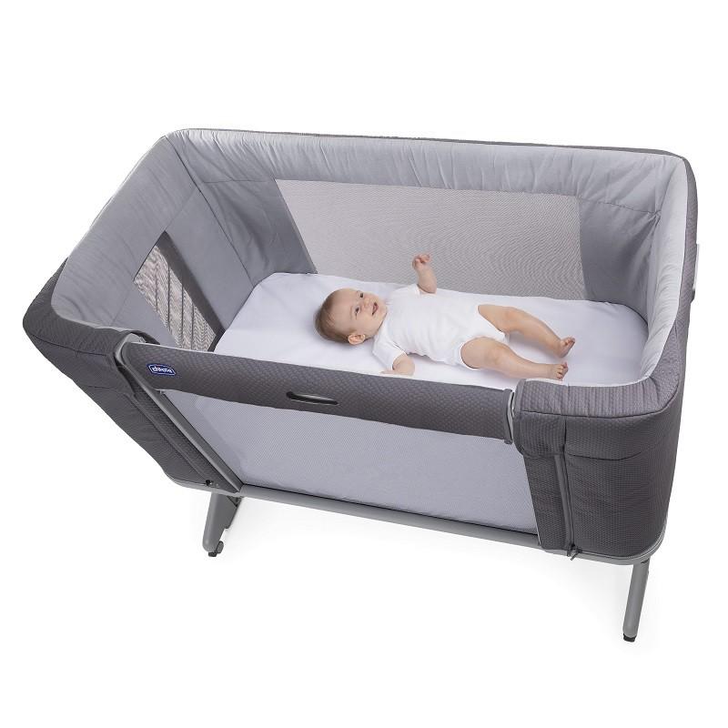 CHICCO Next2Me Forever kiságy - Moon Grey termék 2. képe
