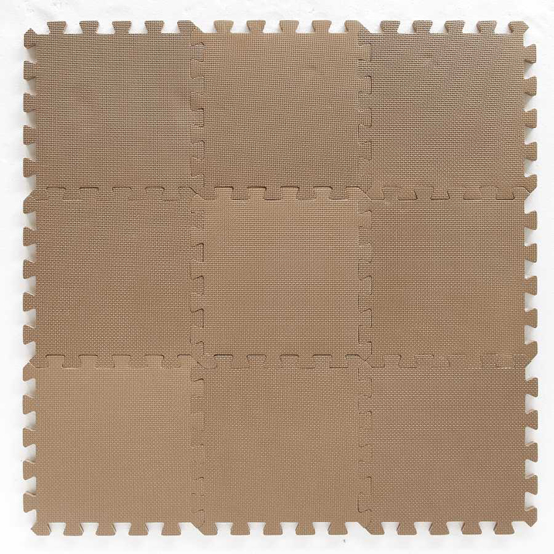 BABYDAN Játszószőnyeg puzzle Brown 90x90 cm termék 2. képe