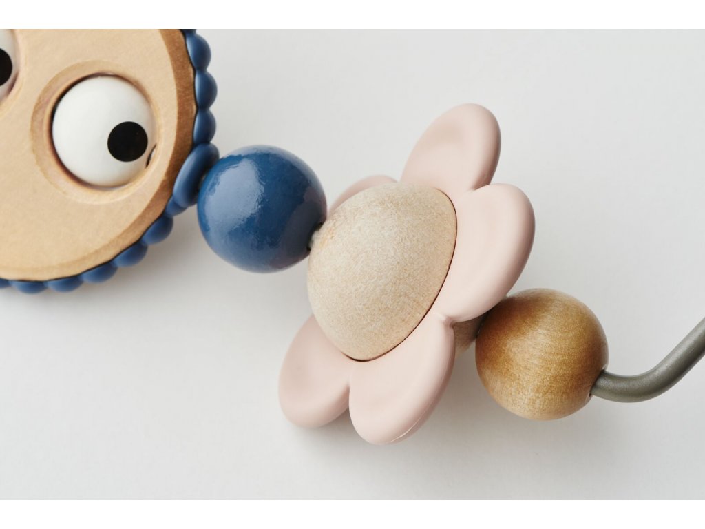 BABYBJÖRN Játék a pihenőszékre googly eyes Pastel - fa termék 2. képe