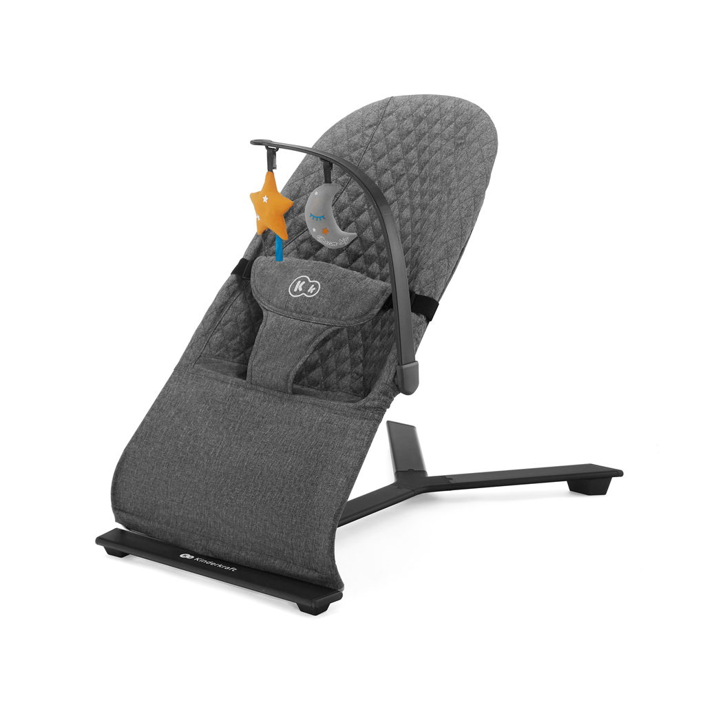 KINDERKRAFT Pihenőszék hintázó Mimi Grey, 9 kg-ig termék 2. képe