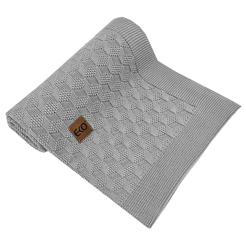 EKO Bambusz takaró Light Grey 80x100cm termék 2. képe