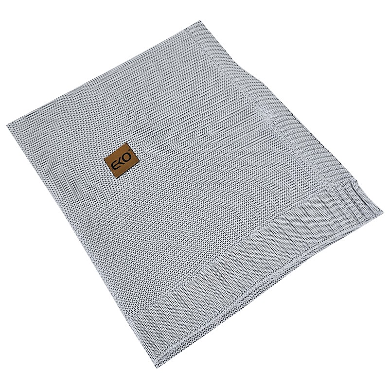 EKO Bambusz takaró szőrme béléssel Grey 100x80 cm termék 2. képe