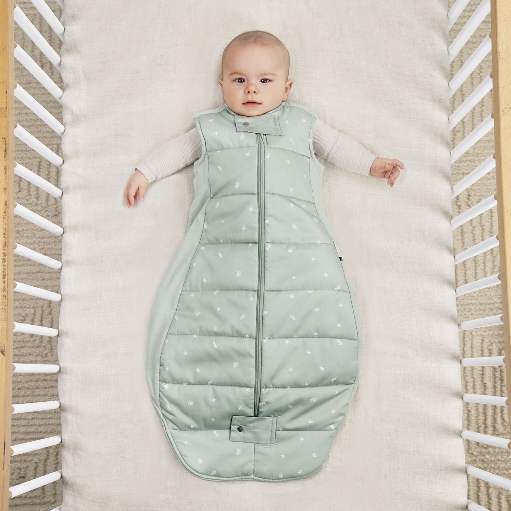 ERGOPOUCH Organikus pamut hálózsák Sheeting Sage 2-4 év, 2,5 tog termék 2. képe