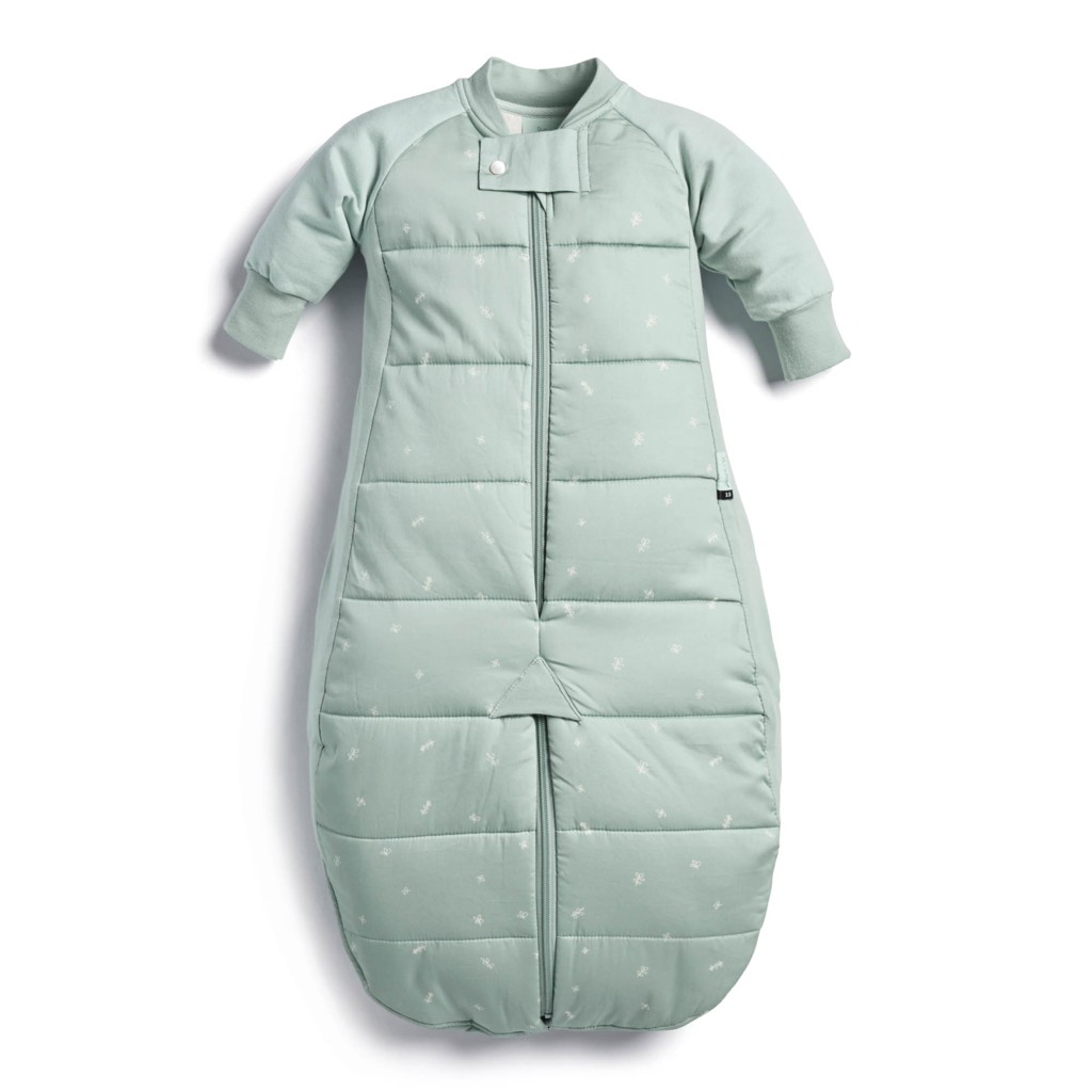 ERGOPOUCH Alvózsák és rugdalózó 2 az 1-ben organikus pamut Suit Sage 3-12 hónap, 6-12 kg, 2,5 tog termék 2. képe