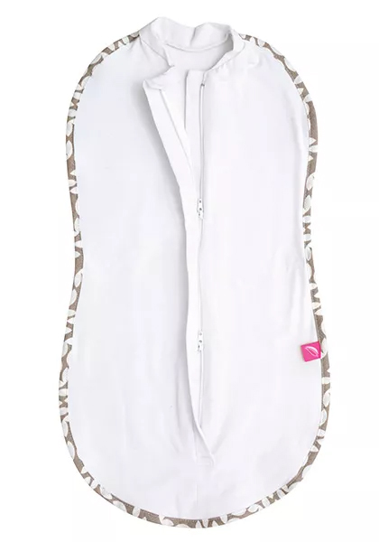 MOTHERHOOD Zavinovačka Zip&Swaddle Beige Classics új 2,5-5kg termék 2. képe