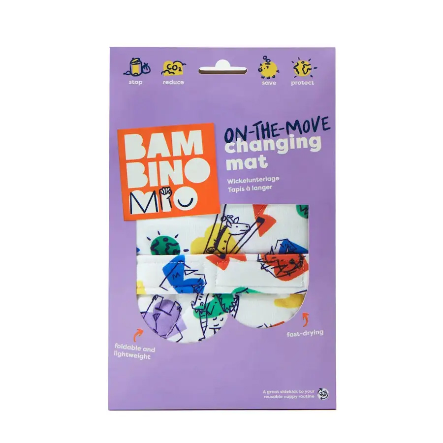 BAMBINO MIO utazó pelenkázó alátét 60x43 cm Brave termék 2. képe