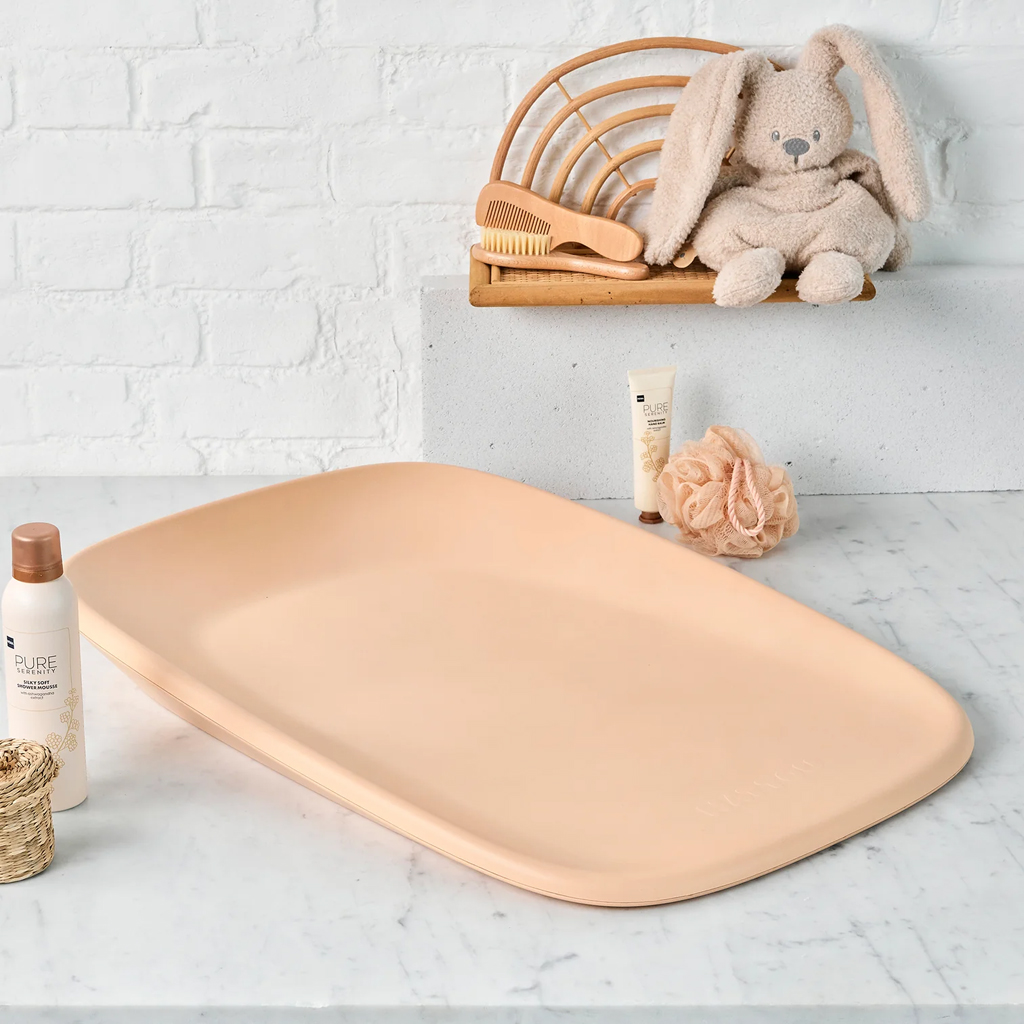 NATTOU Softy Peach puha pelenkázó alátét BPA-mentes 50x70 cm termék 2. képe
