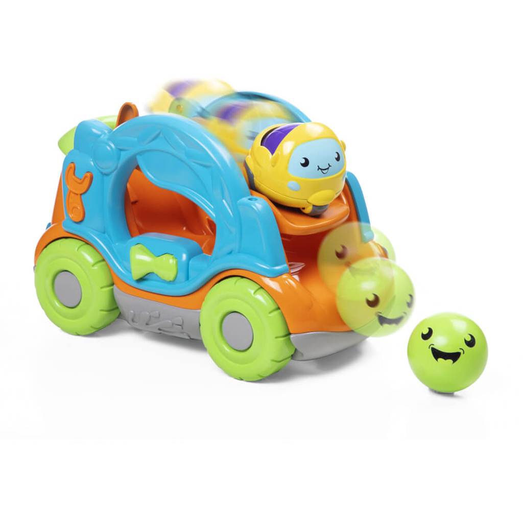 CHICCO Teherautó tevékenységekkel és labdával Rolling Truck 12m+ termék 2. képe