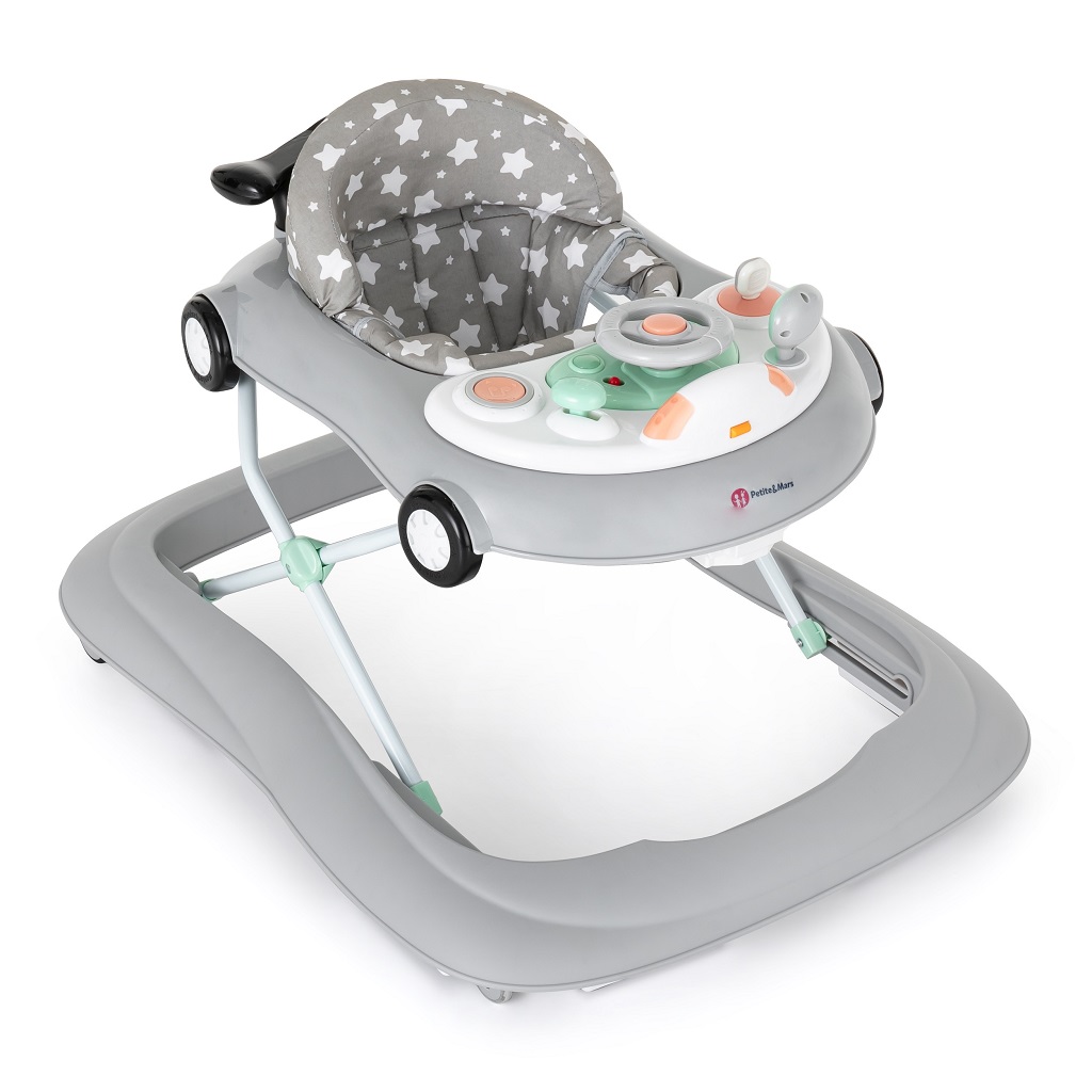 PETITE&MARS Bébikomp hanggal Cabrio Grey termék 2. képe