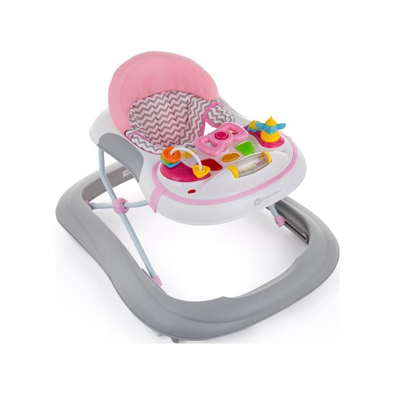 PETITE&MARS Bébikomp hanggal Monty Chevron Pink termék 2. képe
