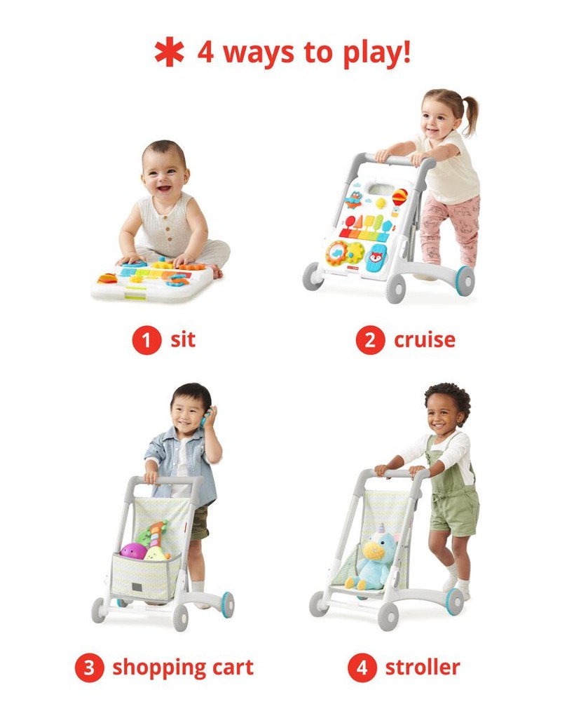 SKIP HOP Járássegítő 4 az 1-ben Explore&More 6 hónapos kortól termék 2. képe