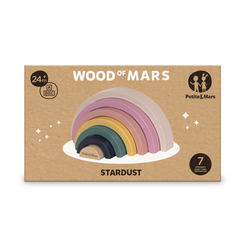 PETITE&MARS Fa játék összerakható Stardust Wood of Mars 24m+ termék 2. képe