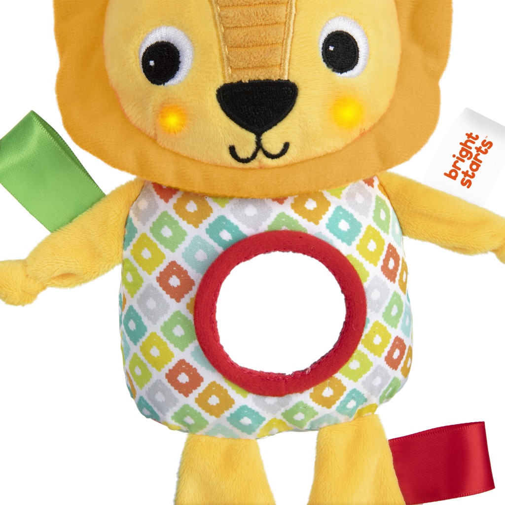 BRIGHT STARTS Játék dallamokkal C-karikán oroszlán Huggin' Lights ™0hó+ termék 2. képe