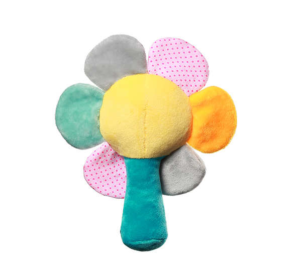 BABYONO Csörgő játék Rainbow Flower termék 2. képe