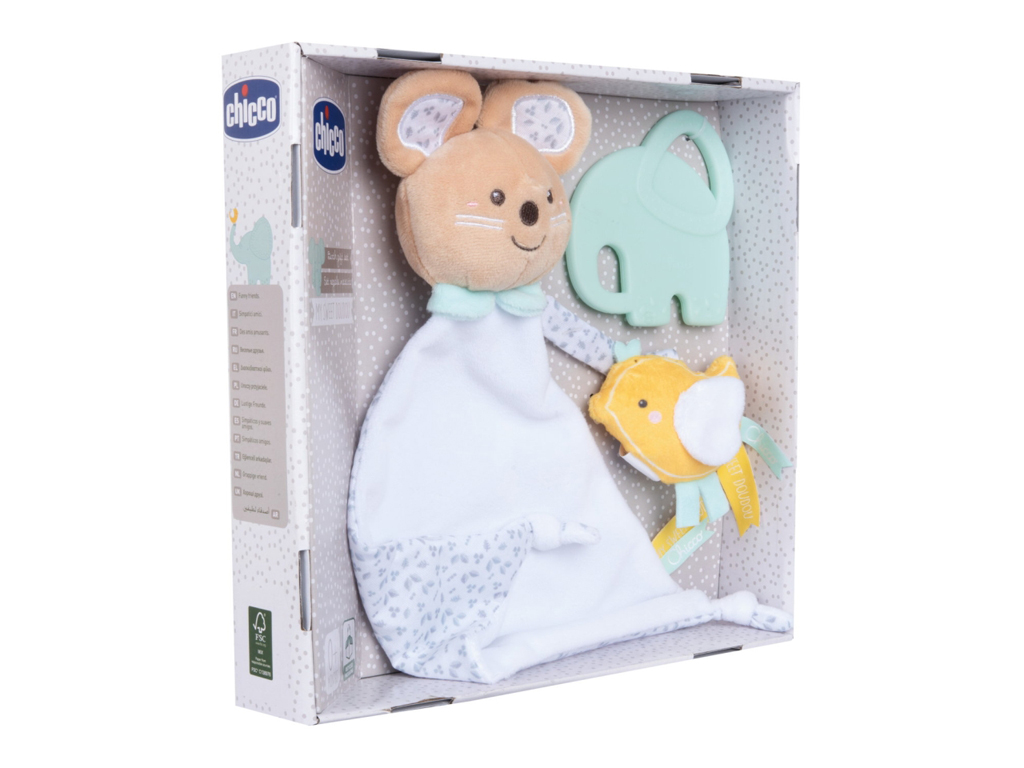 CHICCO Ajándék szett Doudou 0m+ termék 2. képe