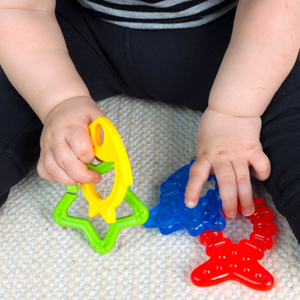BABY EINSTEIN Rágókák 4db BPA-mentes Cool Critters 3m+ termék 2. képe