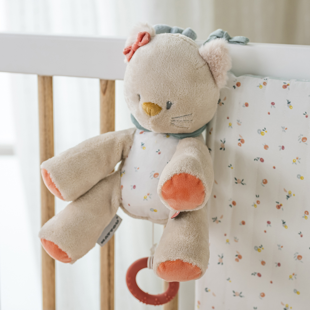 NATTOU Lana macska plüss zenei 30 cm Mila, Zoe & Lana termék 2. képe