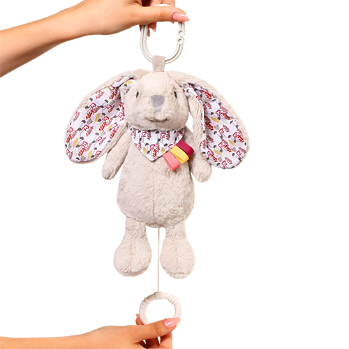 BABYONO Zenei játék C gyűrűn Nyuszi Milly 0m+ termék 2. képe