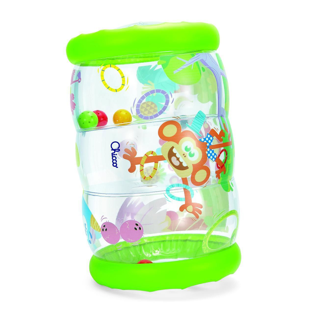 CHICCO Zenélő guruló henger Jungle 6m+ termék 2. képe