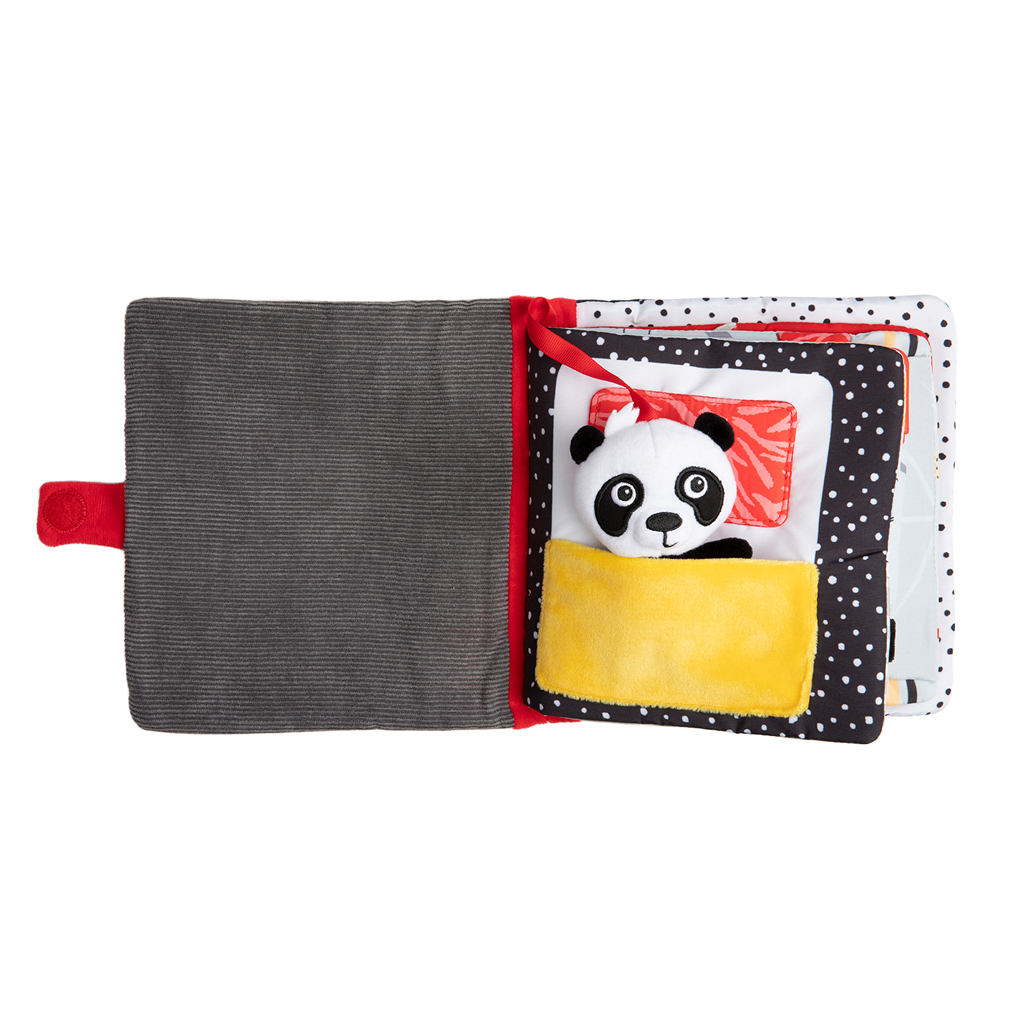 CANPOL BABIES Panda BabiesBoo szenzoros könyv termék 2. képe