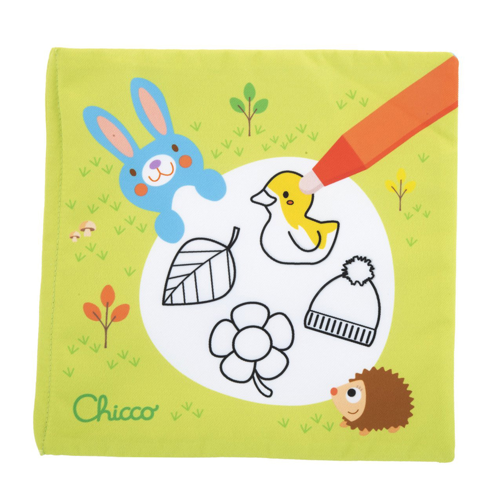CHICCO Vízfestékes újrafesthető könyv Seasons 24m+ termék 2. képe
