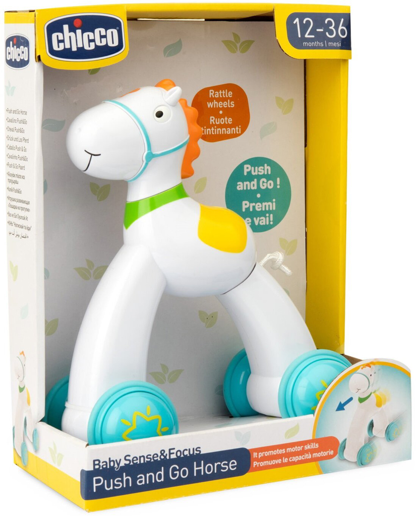 CHICCO Játék Push and Go Ló 12m+ termék 2. képe