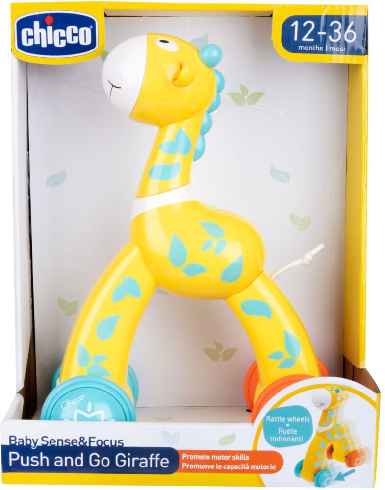 CHICCO Push and Go Zsiráf játék 12m+ termék 2. képe