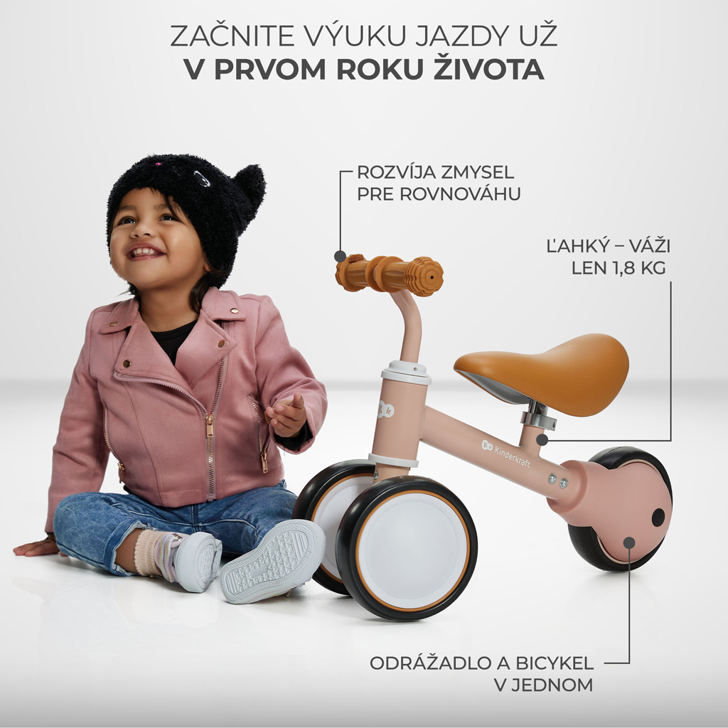 KINDERKRAFT Lökdöső Cutie Pink termék 2. képe