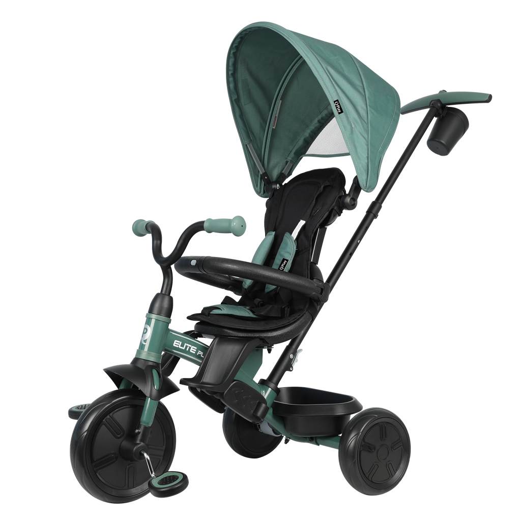 QPLAY Elite Platinum Green tricikli, 6 az 1-ben, 10-72 hónapos korig termék 2. képe