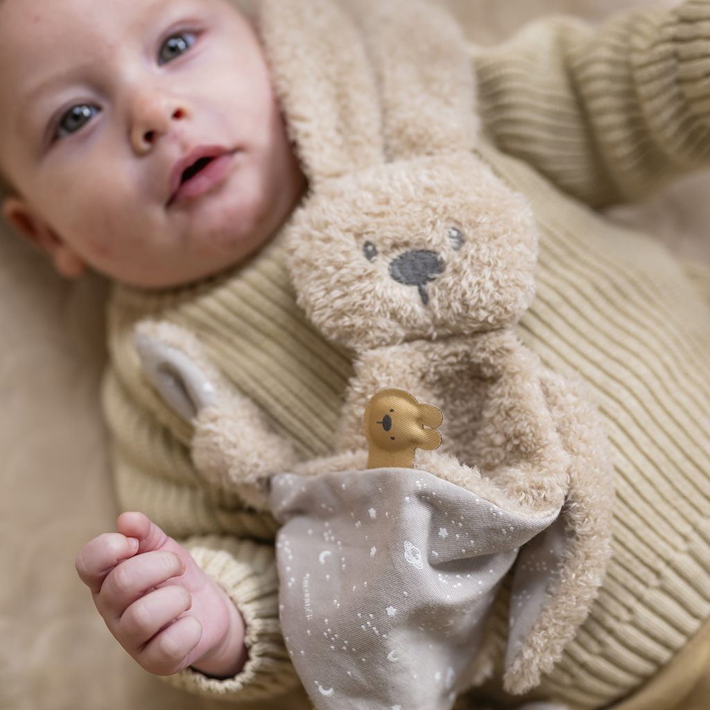 NATTOU Mazlíček mini Lapidou Teddy Glow homokszínű 35 cm, 0 m+ termék 2. képe