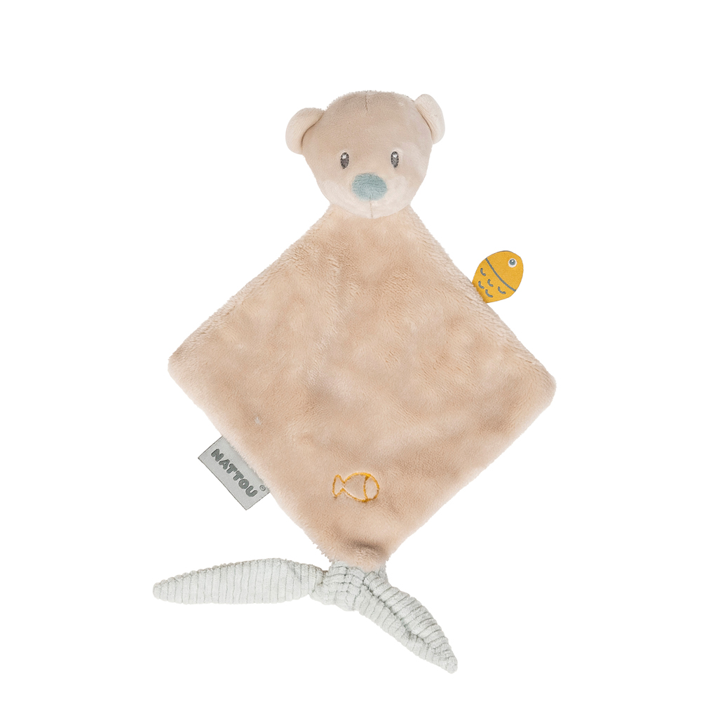 NATTOU Mazlíček plüss mini mackó Jules 28 cm Romeo, Jules & Sally termék 2. képe