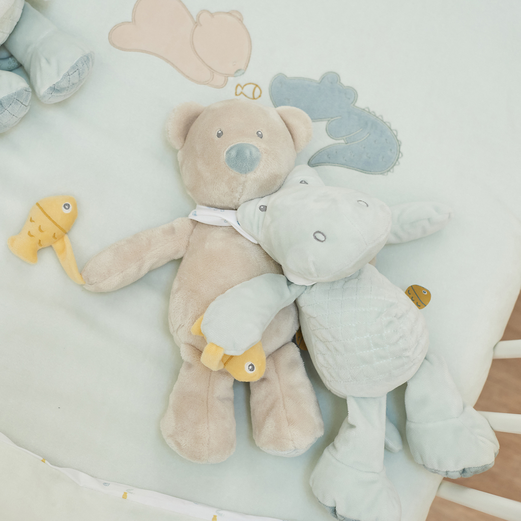 NATTOU Krokodil plüss Romeo 32 cm Romeo, Jules & Sally termék 2. képe