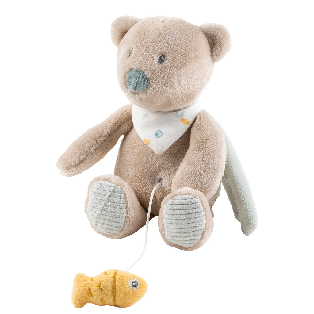 NATTOU Plüss zenélő medve Jules 23 cm Romeo, Jules & Sally termék 2. képe