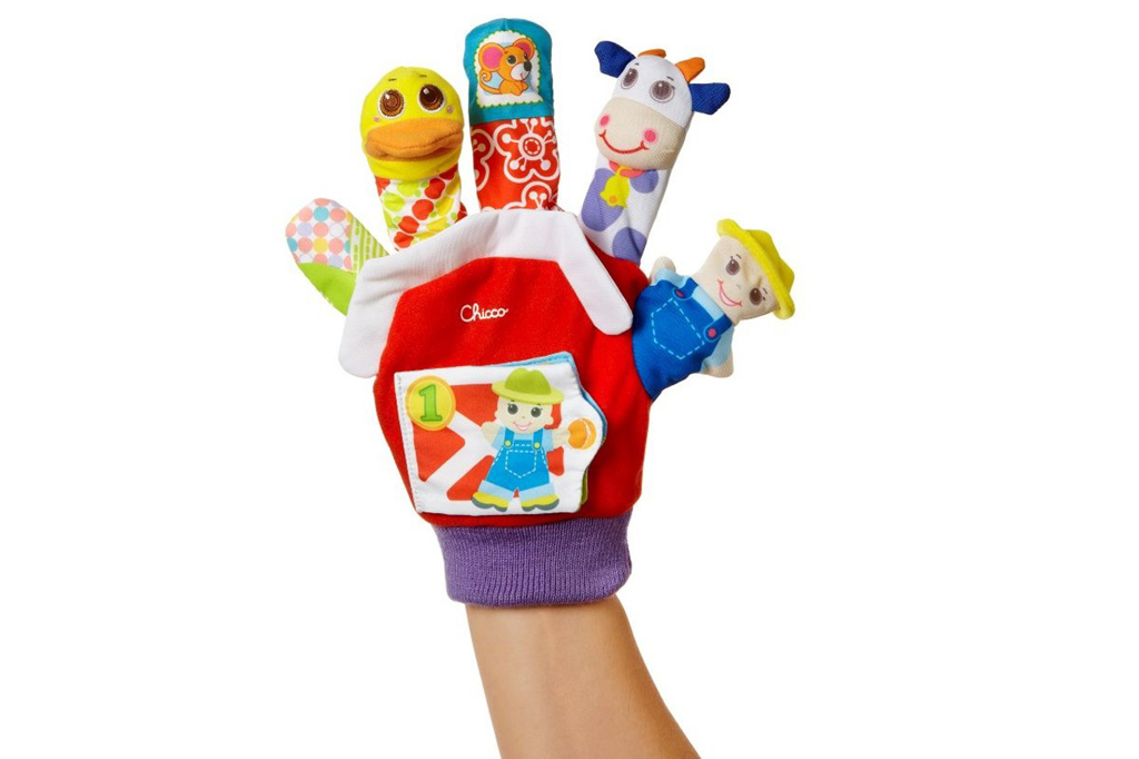 CHICCO Kézre húzható báb hangokkal Farma 3m+ termék 2. képe