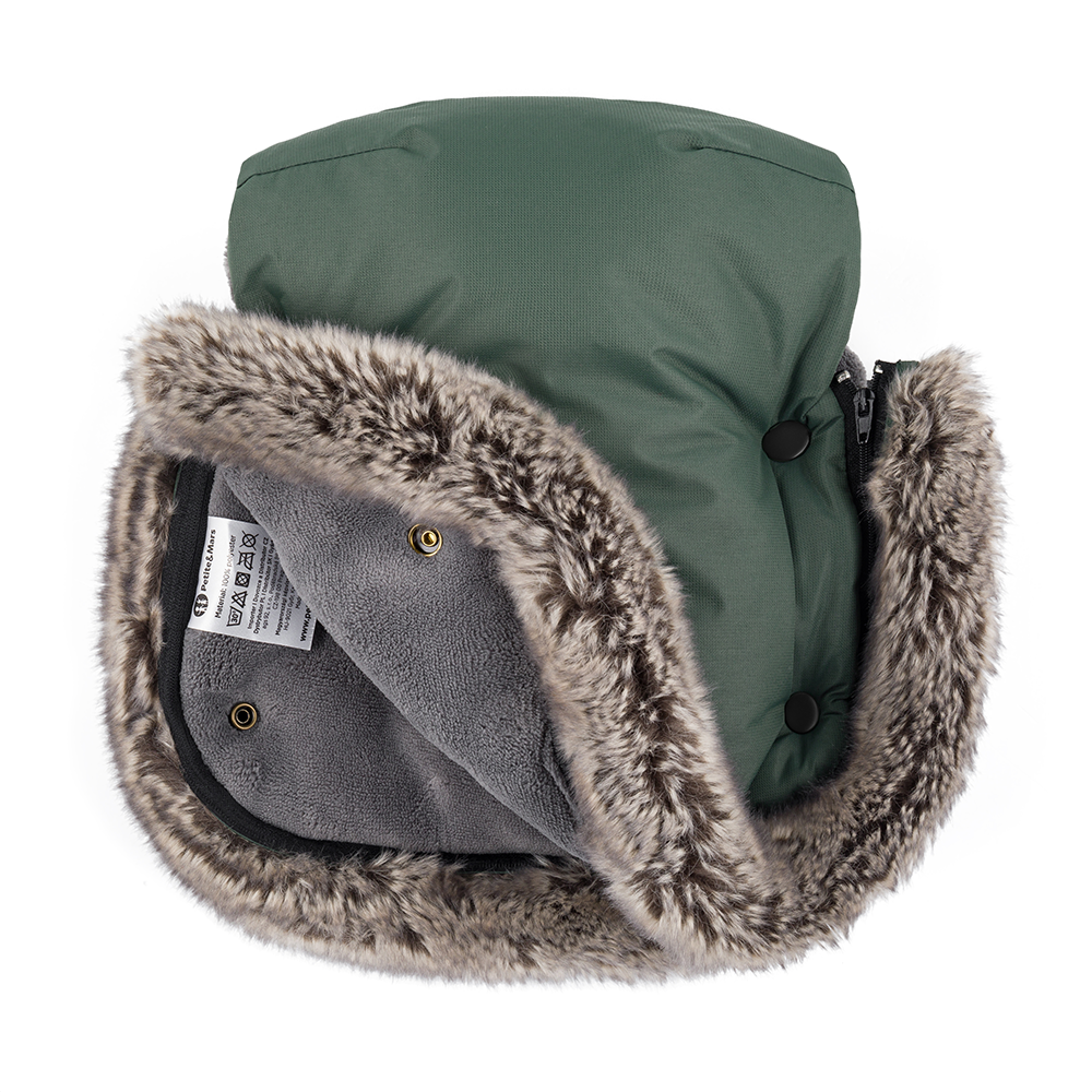 PETITE&MARS Kesztyű / kesztyű Furry Veritable Khaki termék 2. képe