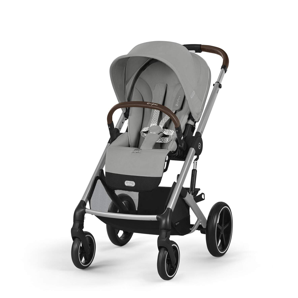 CYBEX Kombinált babakocsi Balios S Lux Silver Stone Grey Gold 2024 autósüléssel és kiegészítőkkel termék 2. képe