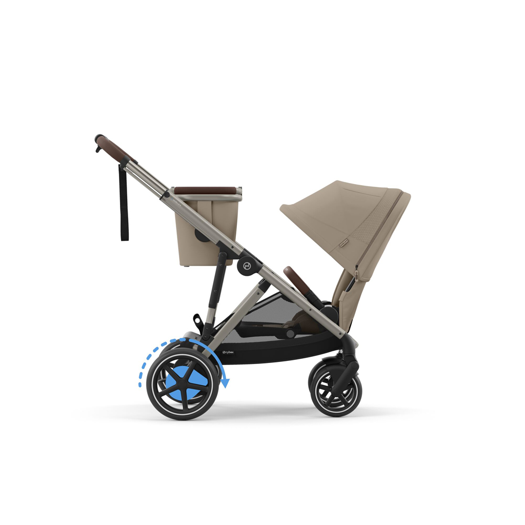 CYBEX Testvér babakocsi eGazelle S Almond Beige Gold termék 2. képe