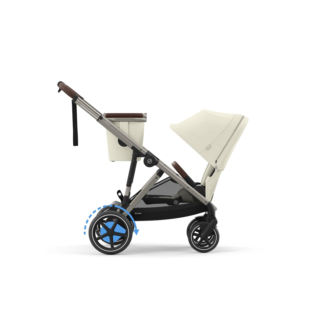CYBEX Testvér babakocsi eGazelle S Seashell Beige Gold termék 2. képe