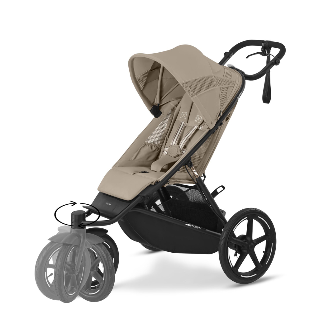 CYBEX Sport és futó babakocsi Avi Spin Almond Beige Gold termék 2. képe