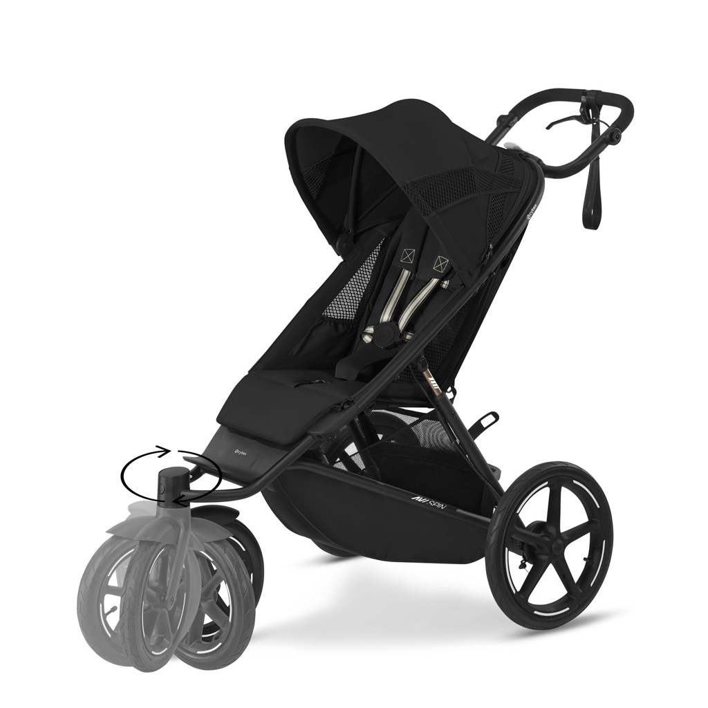 CYBEX Sport és futó babakocsi Avi Spin Moon Black Gold termék 2. képe