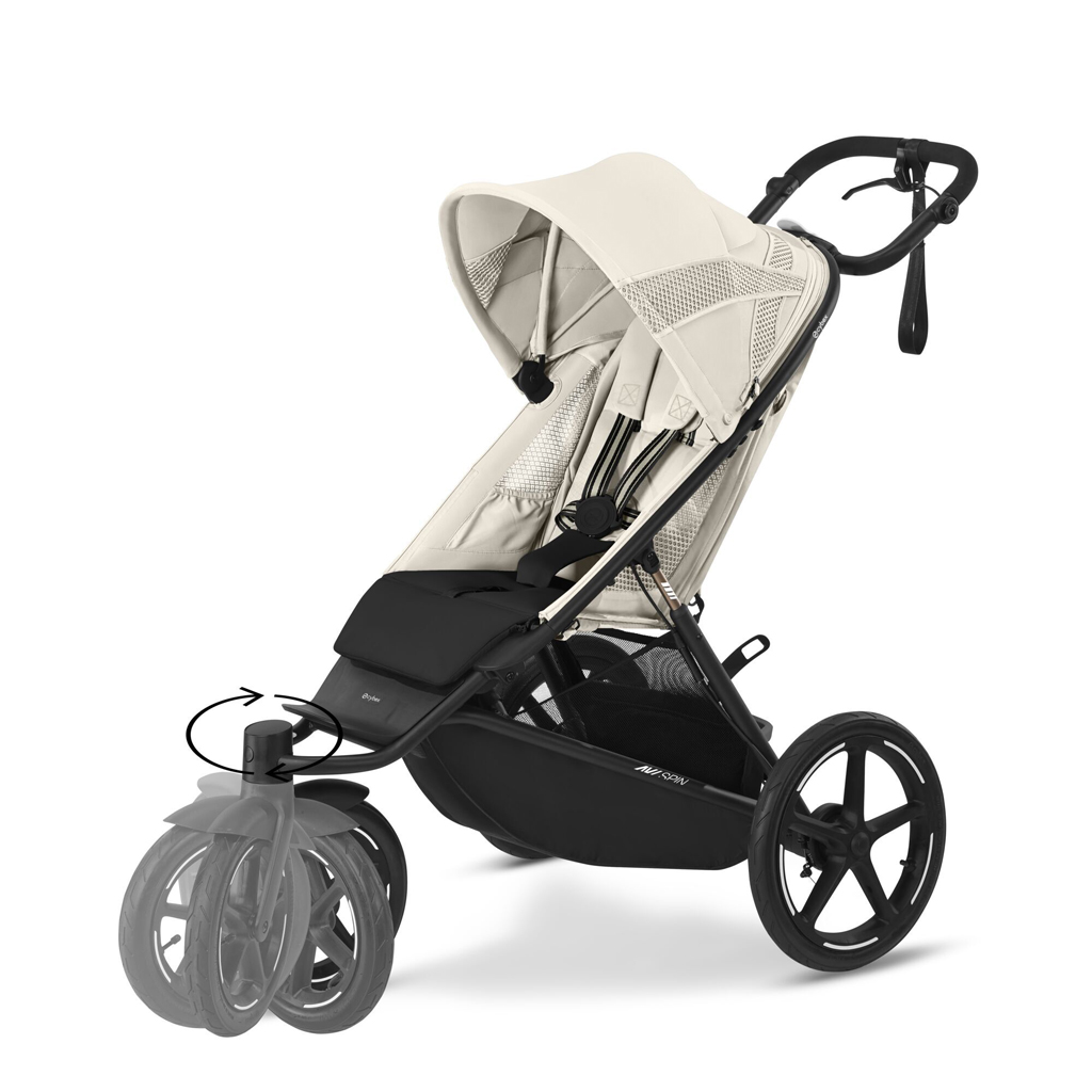 CYBEX Sport és futó babakocsi Avi Spin Seashell Beige Gold termék 2. képe
